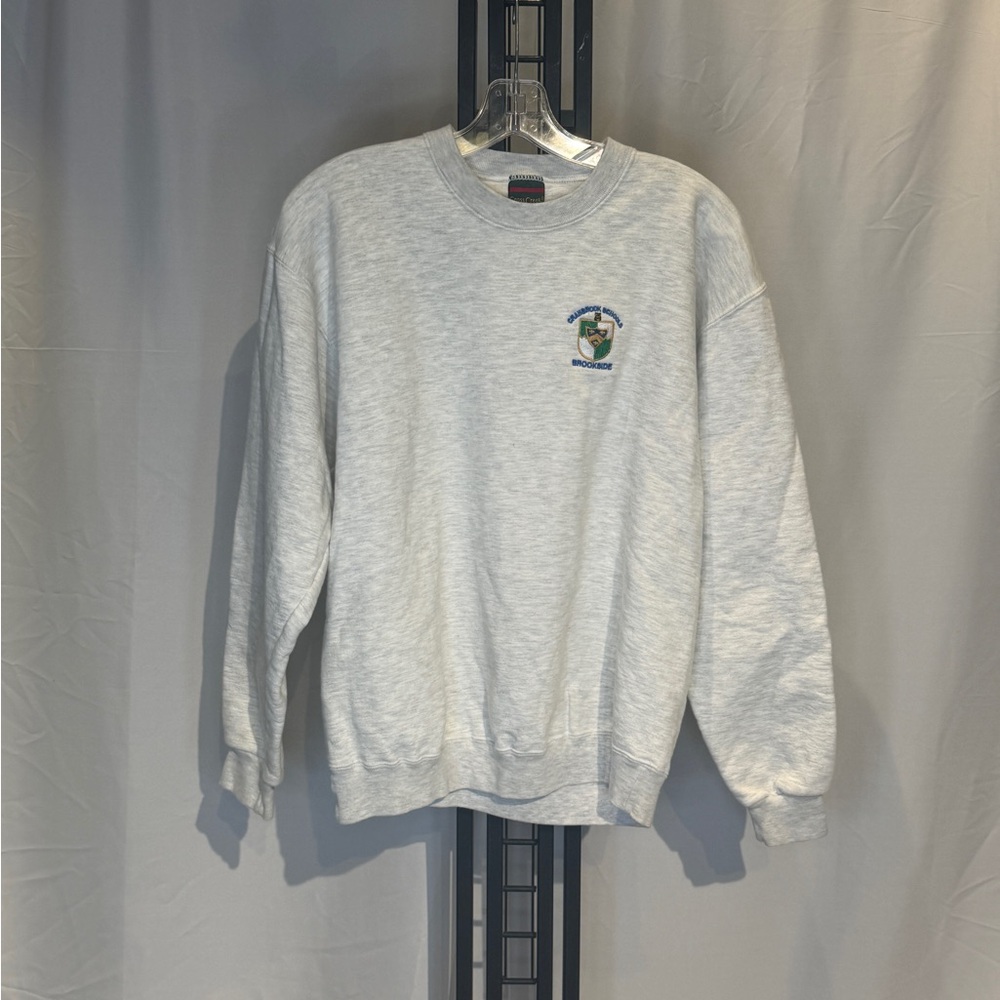 Champion Light Gray Crewneck Sweater